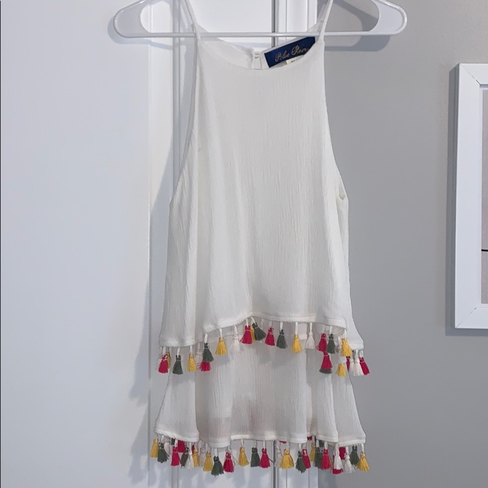Francescas fringe blouse